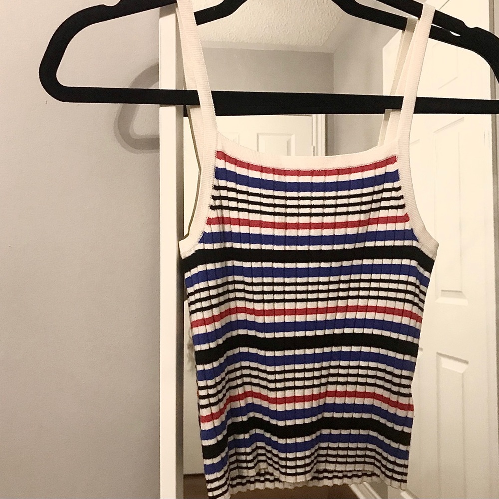 H&M Ribbed Striped Tank Top - Picture 2 of 5